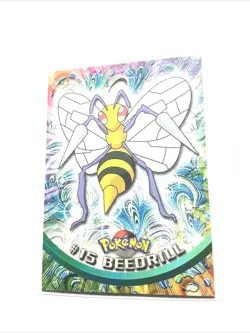 BEEDRILL - # 15 - TOPPS SERIES 1 - BLUE LOGO - Pokemon Card - NM - Image 1
