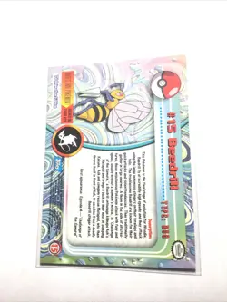 BEEDRILL - # 15 - TOPPS SERIES 1 - BLUE LOGO - Pokemon Card - NM - Image 2