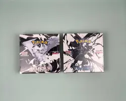 Pokemon Lot de 2 Display Black Bolt + White Flare Japonais No Shrink Neuf Scelle - Image 1