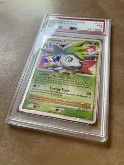 Shaymin Lv.X (Sky Forme) 127/127 Platinum Holo - PSA 7 NM - 2009 - Pokemon TCG - Image 2