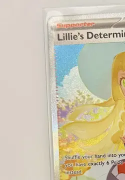 Pokemon Lillie’s Determination 184/132 SIR Mega Evolutions Pack Fresh Mint - Image 4