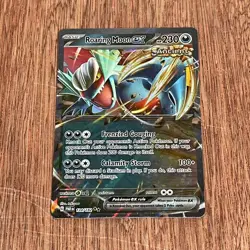Pokemon TCG Roaring Moon EX Paradox Rift Holo Card 124/182 - Image 1