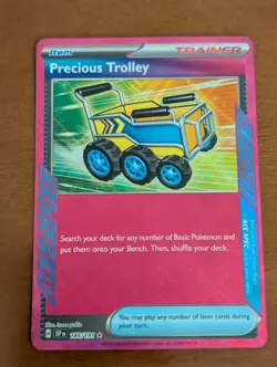 Pokemon Surging Sparks Precious Trolley ACE SPEC 185/191 NM+ - Image 1