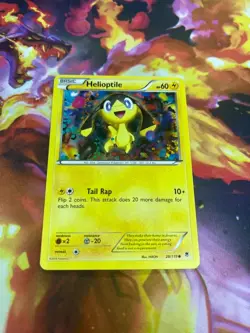 Helioptile 28/119 XY - Phantom Forces Regular LP-Lightly Played Pokemon TCG - Image 1