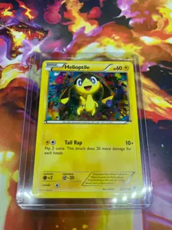 Helioptile 28/119 XY - Phantom Forces Regular LP-Lightly Played Pokemon TCG - Image 5