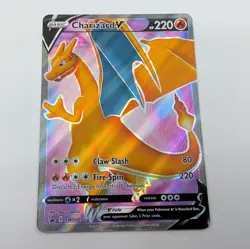Pokemon TCG 2020 Champions Path Charizard V SWSH050 - Image 3