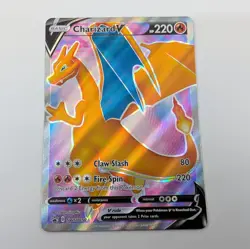 Pokemon TCG 2020 Champions Path Charizard V SWSH050 - Image 5