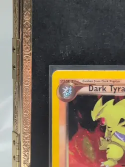 Pokemon Dark Tyranitar Holo Rare Card 11/105 Neo Destiny Vintage 2000 WOTC LP - Image 2