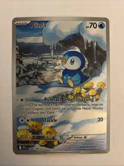 Plinfa Illustration Rare | Fatale Flammen | #98 | Chase | Pokemon TCG | Deutsch - Image 1
