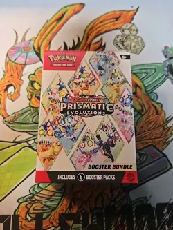 1x Pokemon TCG Prismatic Evolutions Booster Bundle - New Factory Sealed - Image 1