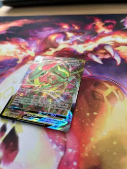 Pokemon TCG Rayquaza VMAX 111/203 Evolving Skies Near Mint Pack Fresh - Image 3
