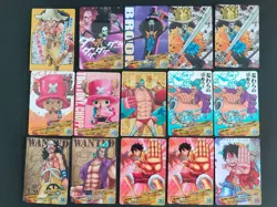 One Piece AR Carddass Luffy SR 03-01 Japanese Tony Tony Chopper 02-13 lot eb102 - Image 1
