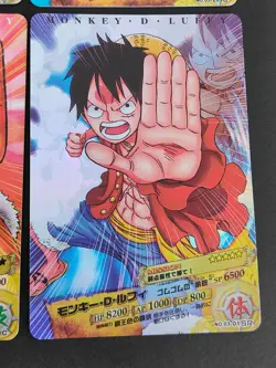 One Piece AR Carddass Luffy SR 03-01 Japanese Tony Tony Chopper 02-13 lot eb102 - Image 2