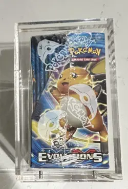 Pokemon TCG XY Evolutions Factory Sealed Booster Box In Acrylic Sealed Case - Image 2