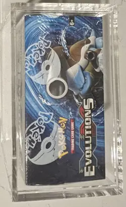 Pokemon TCG XY Evolutions Factory Sealed Booster Box In Acrylic Sealed Case - Image 5