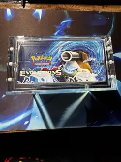 Pokemon TCG XY Evolutions Booster Box (36 Packs) Factory Sealed w/ Acrylic Case - Image 2
