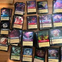 Disney Lorcana -Foil Rares And SR- huge lot of 1200- R/SR/&Foil R/SR- Sets 1-8 - Image 1