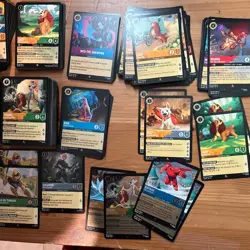 Disney Lorcana -Foil Rares And SR- huge lot of 1200- R/SR/&Foil R/SR- Sets 1-8 - Image 5