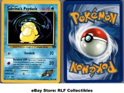 2000 Pokemon, Gym Challenge, #99/132 Sabrina's Psyduck, Common - Image 1