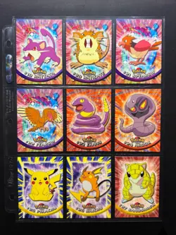 topps Pokemon TV Animation Edition Series 1 Non Holo Foil Black Logo You Choose - Image 3