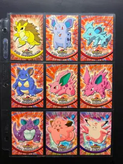topps Pokemon TV Animation Edition Series 1 Non Holo Foil Black Logo You Choose - Image 4