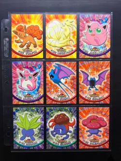 topps Pokemon TV Animation Edition Series 1 Non Holo Foil Black Logo You Choose - Image 5