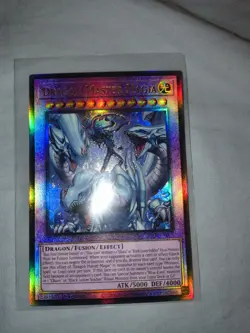 DRAGON MASTER MAGIA 1ST EDITION PRISMATIC ULTIMATE RARE RA04-EN055 YUGIOH NM - Image 2