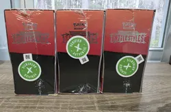 POKEMON TCG BATTLE STYLES RED FACTORY SEALED ELITE TRAINER BOX ETB - Image 2