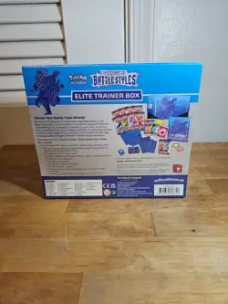POKEMON TCG BATTLE STYLES BLUE FACTORY SEALED ELITE TRAINER BOX ETB - Image 3