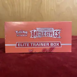 POKEMON TCG BATTLE STYLES RED FACTORY SEALED ELITE TRAINER BOX ETB - Image 5
