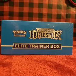 POKEMON TCG BATTLE STYLES BLUE FACTORY SEALED ELITE TRAINER BOX ETB - Image 5