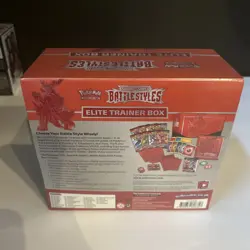 Pokemon TCG Sword & Shield Battle Styles Elite Trainer Box ETB Factory Sealed - Image 3