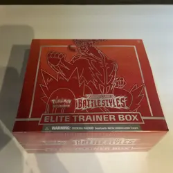 Pokemon TCG Sword & Shield Battle Styles Elite Trainer Box ETB Factory Sealed - Image 5
