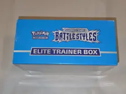 POKEMON TCG BATTLE STYLES BLUE FACTORY SEALED ELITE TRAINER BOX ETB - Image 2