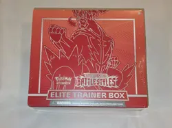 POKEMON TCG BATTLE STYLES RED FACTORY SEALED ELITE TRAINER BOX ETB - Image 1