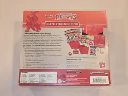 POKEMON TCG BATTLE STYLES RED FACTORY SEALED ELITE TRAINER BOX ETB - Image 3