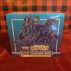 POKEMON TCG BATTLE STYLES BLUE FACTORY SEALED ELITE TRAINER BOX ETB - Image 1