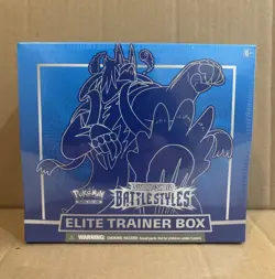 Pokemon TCG Sword & Shield Battle Styles Elite Trainer Box ETB Factory Sealed - Image 1