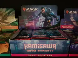 Magic The Gathering KAMIGAWA NEON DYNASTY New Sealed DRAFT Booster Pack MTG - Image 2