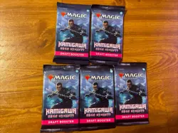 MTG Kamigawa: Neon Dynasty Draft Boosters sealed x 5 - Image 1