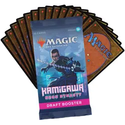 Magic The Gathering MTG Kamigawa Neon Dynasty Draft Booster Pack Factory Sealed - Image 2