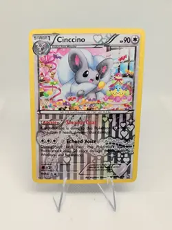 Pokemon CINCCINO Card RC19/RC25 Reverse Holo Uncommon Legendary Treasures - Image 1