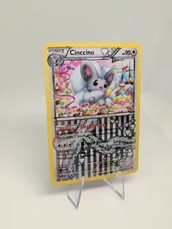 Pokemon CINCCINO Card RC19/RC25 Reverse Holo Uncommon Legendary Treasures - Image 2
