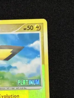 Pichu LV.8 45/100 Platinum Stamped Reverse Holo Pokemon Card MP - Image 4