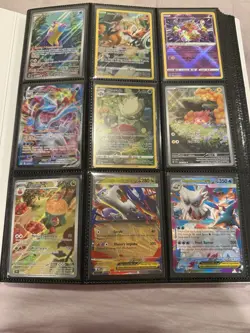 Pokemon Card Lot Plus Binder 231 cards - Image 2