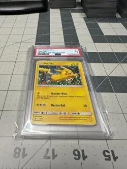 Pokemon Pikachu TCG Holo Card Promo 5/12 McDonald's PSA 5 - Image 1