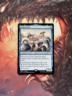 MTG Gran-Gran Promo 0001 Avatar Magic Card ATLA Near Mint ❄ - Image 2