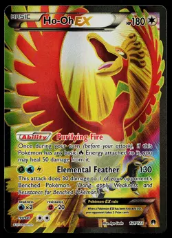 Pokemon Card - Ho-Oh EX XY BREAKpoint 121/122 Ultra Rare - Image 1