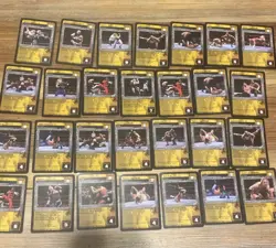 WWE WWF LOT OF RAW DEAL 450 CARDS NM+ Pictured Duplicates - Image 1