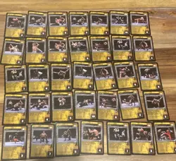 WWE WWF LOT OF RAW DEAL 450 CARDS NM+ Pictured Duplicates - Image 2